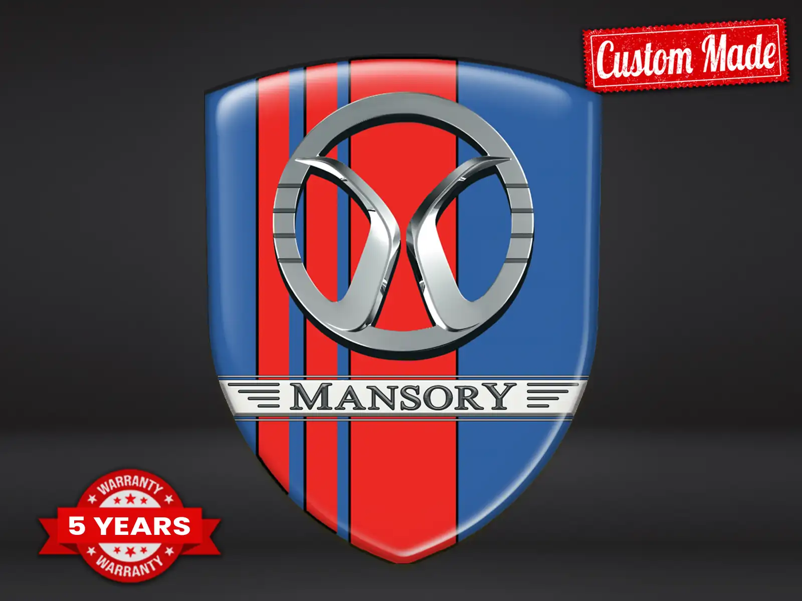 Mansory Autoemblem Hochwertig Professionell Anpassbar